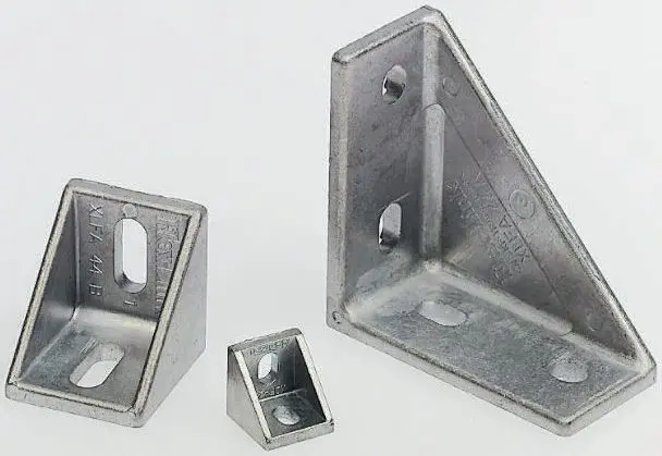 Produktfoto 1 von FlexLink Verbindungskomponente, Winkel, Steckverbinderhalterung und Gelenk für 11mm, M6 passend für 88 mm