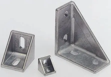 Produktfoto 1 von FlexLink Verbindungskomponente, Winkel-Halterung, Steckverbinderhalterung und Gelenk für 11 mm, M6, L. 42 mm passend für