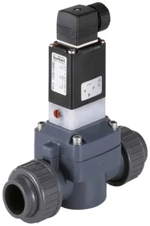 Produktfoto 1 von Bürkert 0142, 2 Magnetventil DN 20 24V dc, Öffner DN 20, ATEX, IECEx-zertifiziert