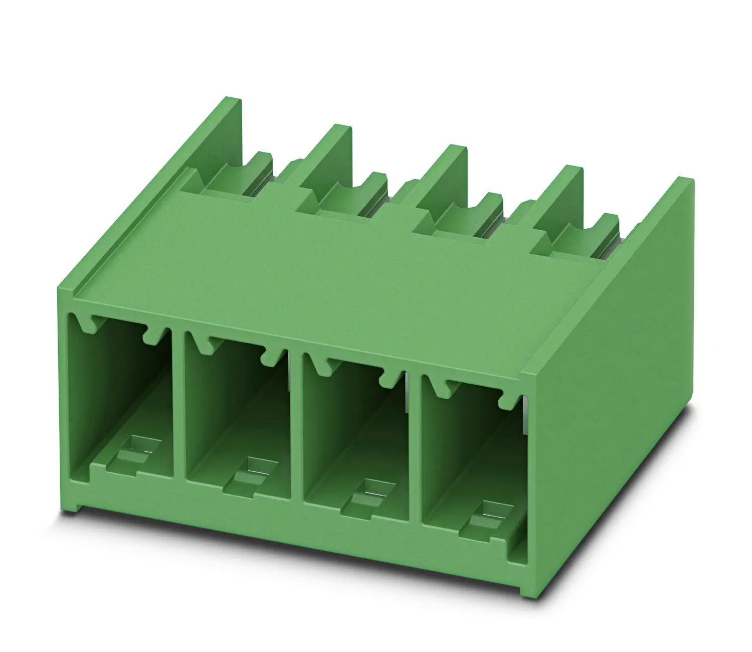 Produktfoto 1 von Phoenix Contact Steckbarer Klemmenblock Header 2-Kontakte 7.62mm-Raster