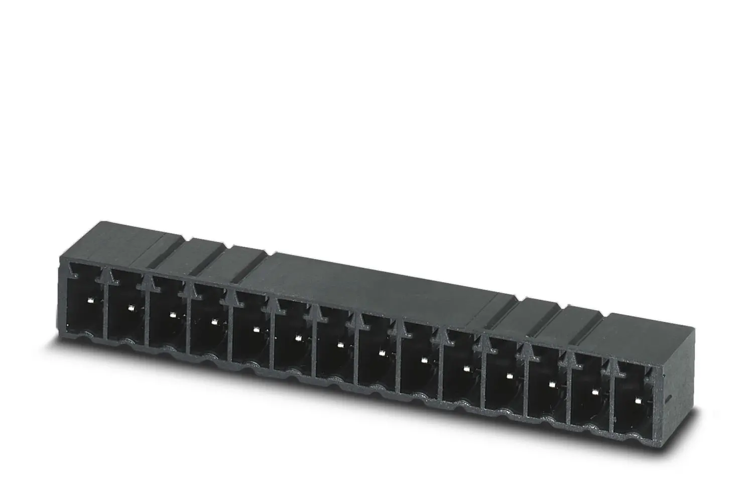 Produktfoto 1 von Phoenix Contact Steckbarer Klemmenblock Header 16-Kontakte 3.81mm-Raster gewinkelt