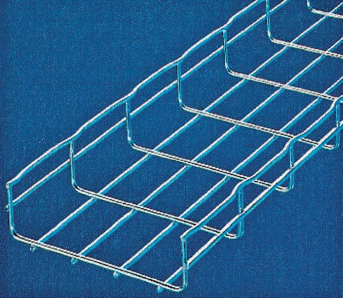 Produktfoto 1 von Cablofil International Kabelrinne, T. 30 mm x 150 mm x 3 m Elektrogalvanisierter Stahl