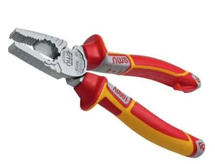 Produktfoto 1 von NWS Rundzange Schneidkraft → 1.8 (Hard Wire) mm 205 mm VDE 1000V zugelassen