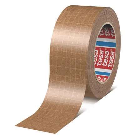 Produktfoto 1 von Tesa Tesa 60013 Packband, Papier, Braun, Stärke 210 μm, 50mm x 25 m