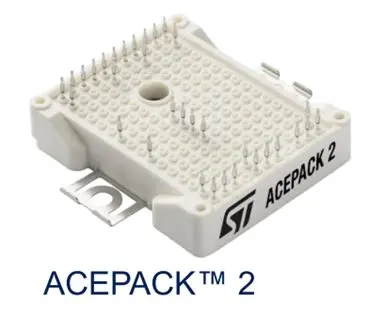 Produktfoto 1 von STMicroelectronics A2F, Fahrgestell SiC-Leistungsmodul 1200 V Erweiterung / 75 A ACEPACK 2
