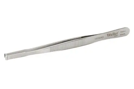 Produktfoto 1 von Erem Edelstahl Pinzette, 4.7Zoll, Spitze Abgerundet Antimagnetisch 1-teilig ESD-Sicherheit