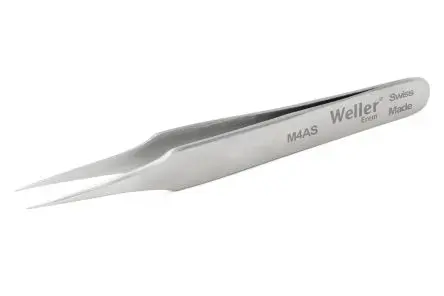 Produktfoto 1 von Erem Edelstahl Pinzette, 90mm, Spitze Spitz Antimagnetisch 1-teilig ESD-Sicherheit