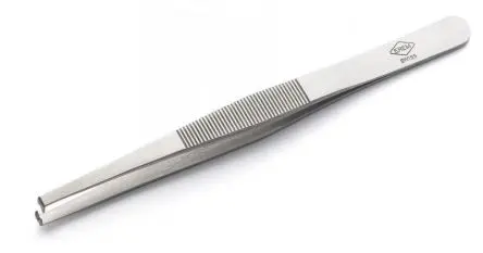 Produktfoto 1 von Erem Edelstahl Pinzette, 4.7Zoll, Spitze Abisolierer Antimagnetisch 1-teilig ESD-Sicherheit