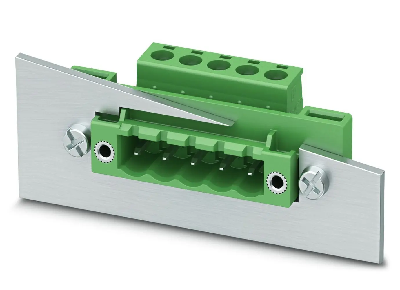 Produktfoto 1 von Phoenix Contact DFK-MSTB Stecker Stecker 5.08 mm, 5-polig / 1-reihig Seiteneingang