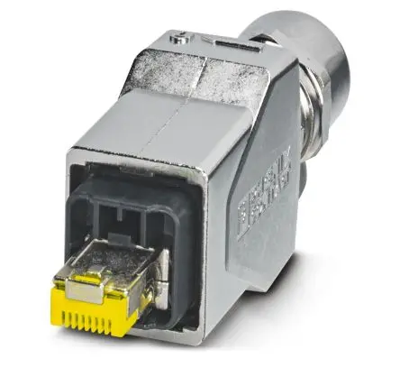 Produktfoto 1 von Phoenix Contact CUC-V14-C1ZNI-S/R4IP10G8 Stecker Cat6a RJ45-Steckverbinder, 1-Port 8-polig Gerade