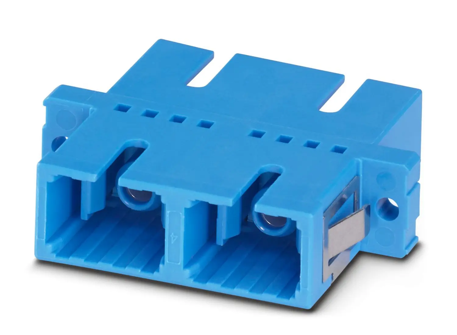 Produktfoto 1 von Phoenix Contact LWL-Adapter, SC, Singlemode, 0.2dB IL, 9/125 μm, Kabel ø 2.5 mm, Blau