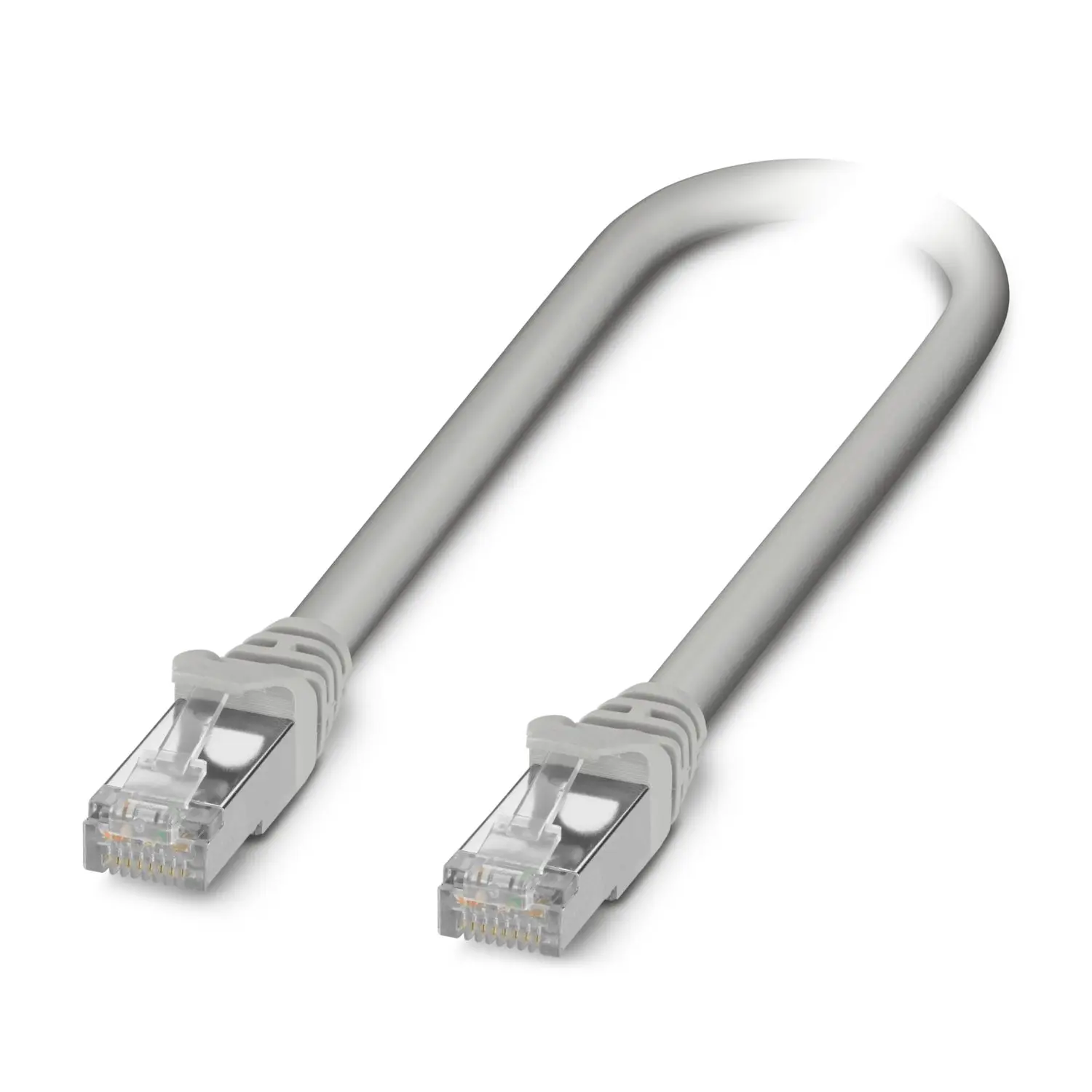 Produktfoto 1 von Phoenix Contact Cat.5 Ethernet-Kabel, 15 m, Grau 8 S/UTP Geschirmt, Aussen ø 5.7 mm Außen-ø , Raucharm halogenfrei