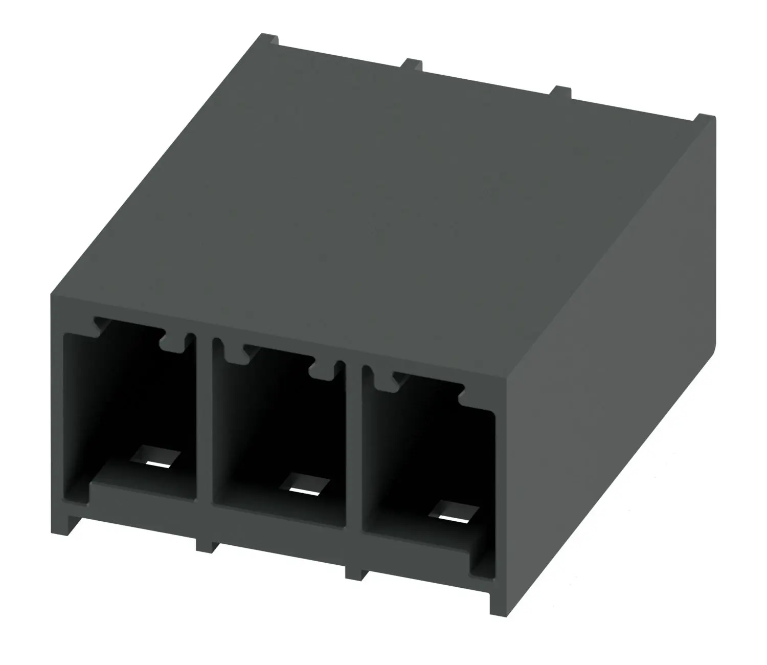 Produktfoto 1 von Phoenix Contact Steckbarer Klemmenblock Header 3-Kontakte 7.62mm-Raster