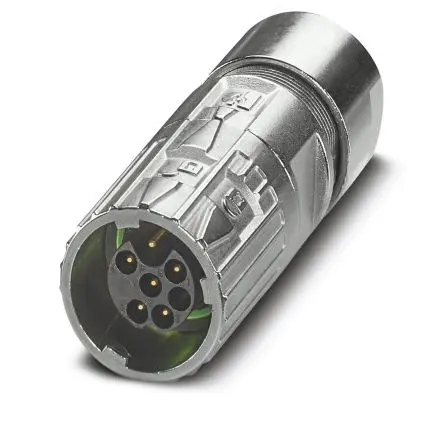 Produktfoto 1 von Phoenix Contact M17 PRO M17 Rundsteckverbinder Stecker 6-polig 14A Kabel IP67, IP68