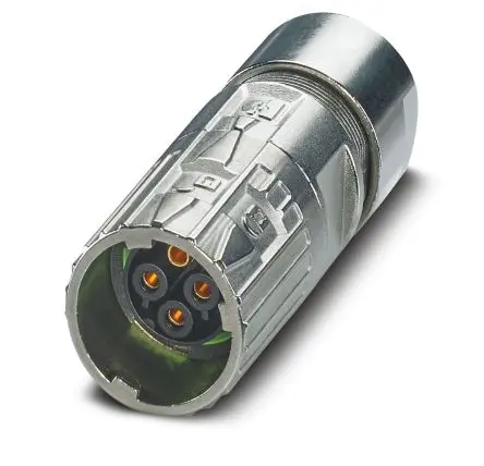 Produktfoto 1 von Phoenix Contact M17 PRO M17 Rundsteckverbinder Buchse 4-polig Buchse 25A Kabel IP67, IP68