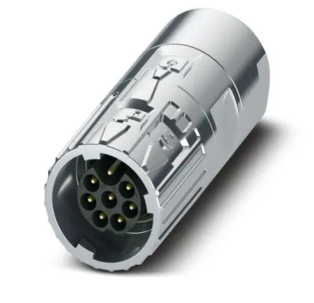 Produktfoto 1 von Phoenix Contact M17 PRO M17 M17 Rundsteckverbinder Stecker 8-polig Stecker 14A Kabel IP67, IP68