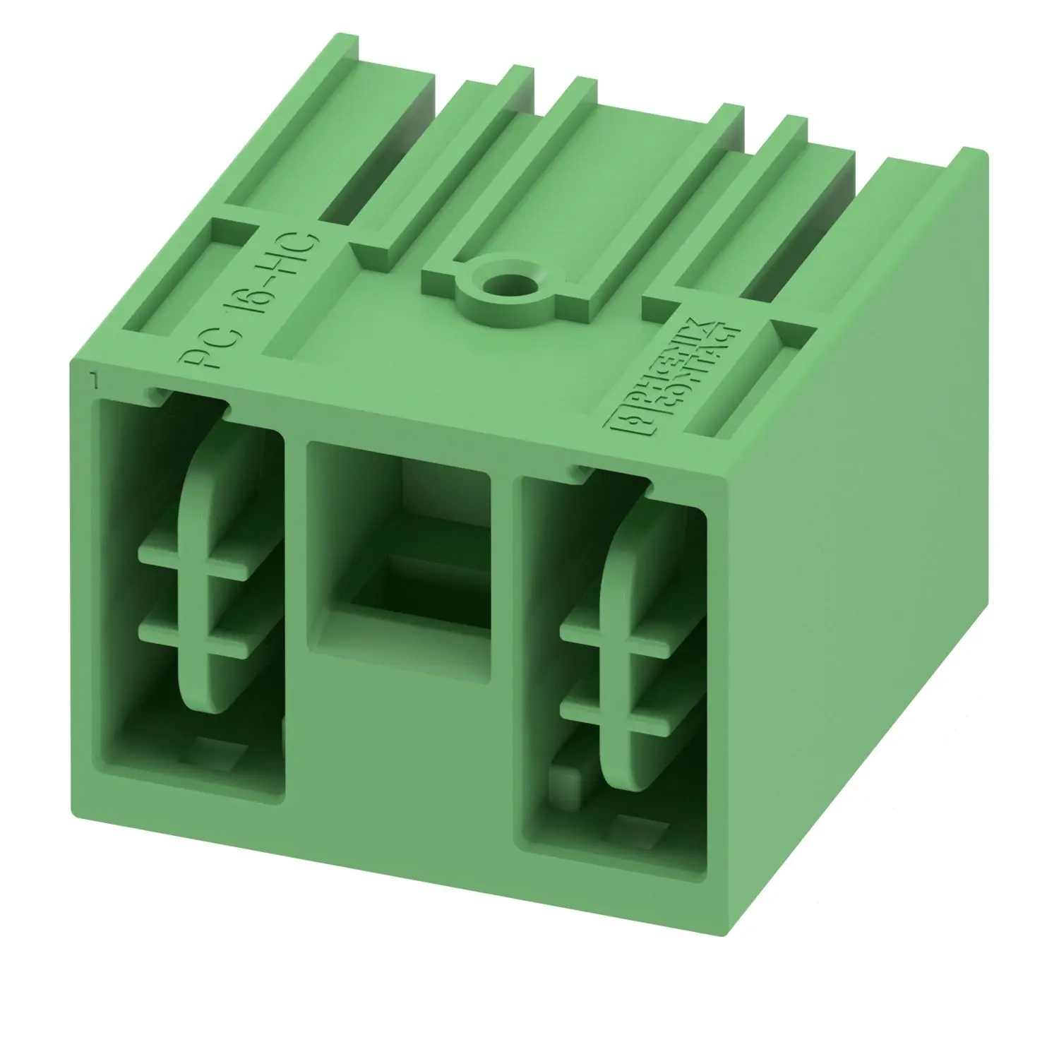 Produktfoto 1 von Phoenix Contact Steckbarer Klemmenblock Header 4-Kontakte 5.08mm-Raster