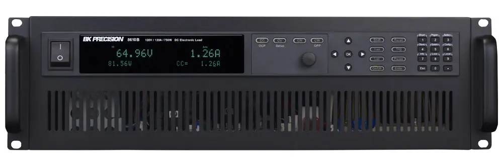 Produktfoto 1 von BK Precision 8600/B Elektronische Last, 750 W, 120 A / 120 v