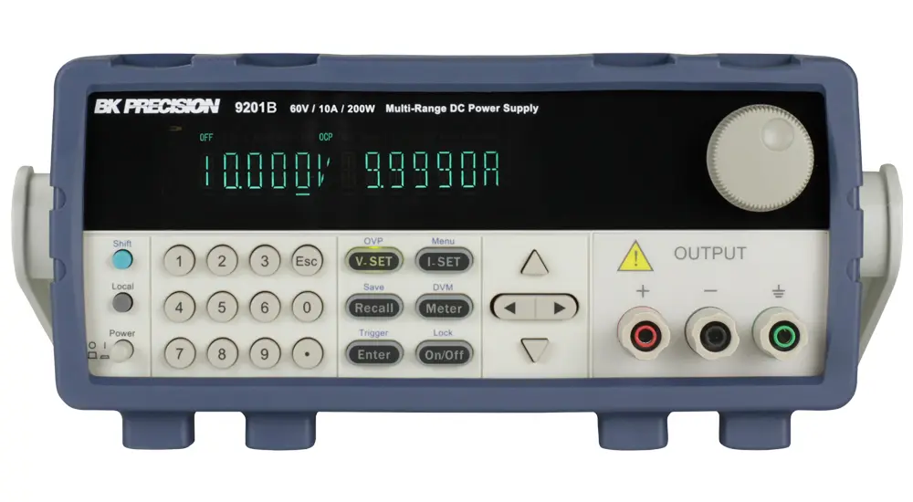 Produktfoto 1 von BK Precision BK9201B Digital Labornetzgerät 200W, 0 → 60V / 10A