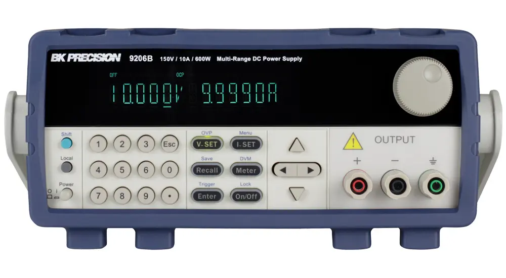 Produktfoto 1 von BK Precision BK9206B Digital Labornetzgerät 600W, 0 → 150V / 10A