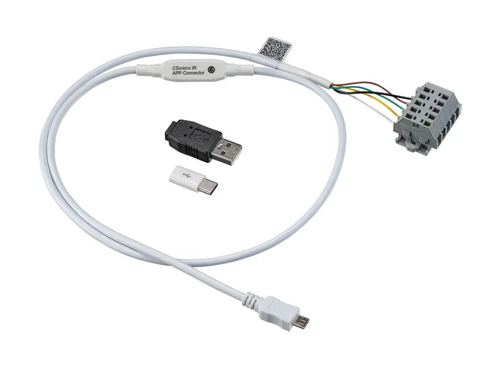 Produktfoto 1 von Optris USB-Kabel, Kabel für Optris CS Micro