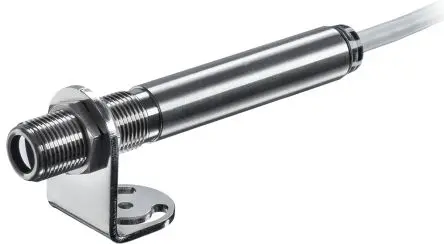Produktfoto 1 von Optris Infrarot-Temperatursensor, Temperatursensor Ausgang, ±1.5 % bis 1030 °C, -50 °C Schraubanschlussklemme