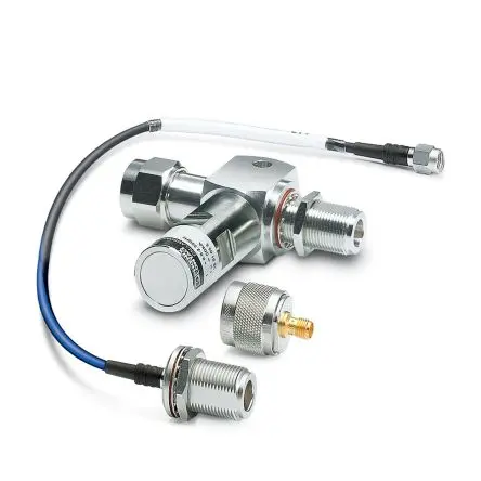 Produktfoto 1 von Phoenix Contact, Überspannungsschutz, 25 V 6 kA 0.8 to 2.25 GHz CSMA-LAMBDA/4-2.0-BS-SET