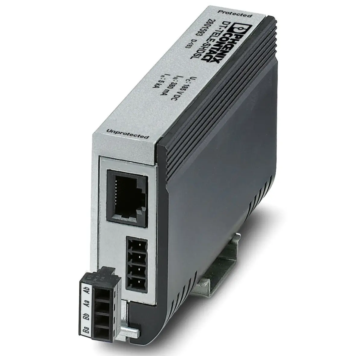 Produktfoto 1 von Phoenix Contact, Überspannungsschutz 5 kA DIN-Hutschiene DT-TELE-SHDSL