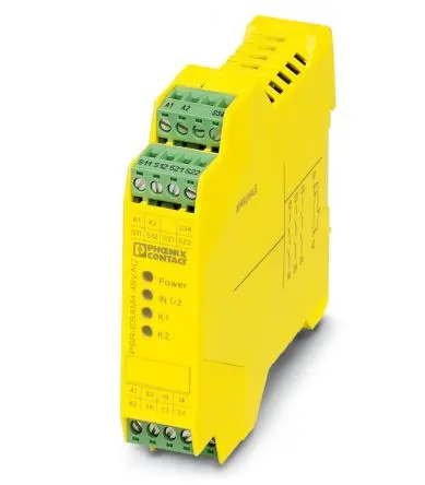 Produktfoto 1 von Phoenix Contact PSR SCP Sicherheitsrelais 230V ac/dc, 3 Sicherheitskontakte, Manuell VDE 0160, DIN EN 50178, IEC/EN