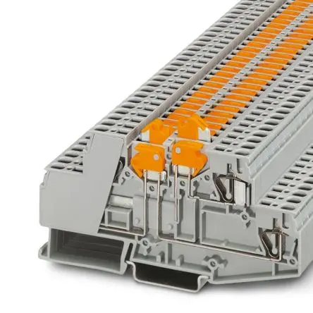 Produktfoto 1 von Phoenix Contact Klemmlieste abtrennen 2 Grau, 1.5mm², 400V ZUGFEDER