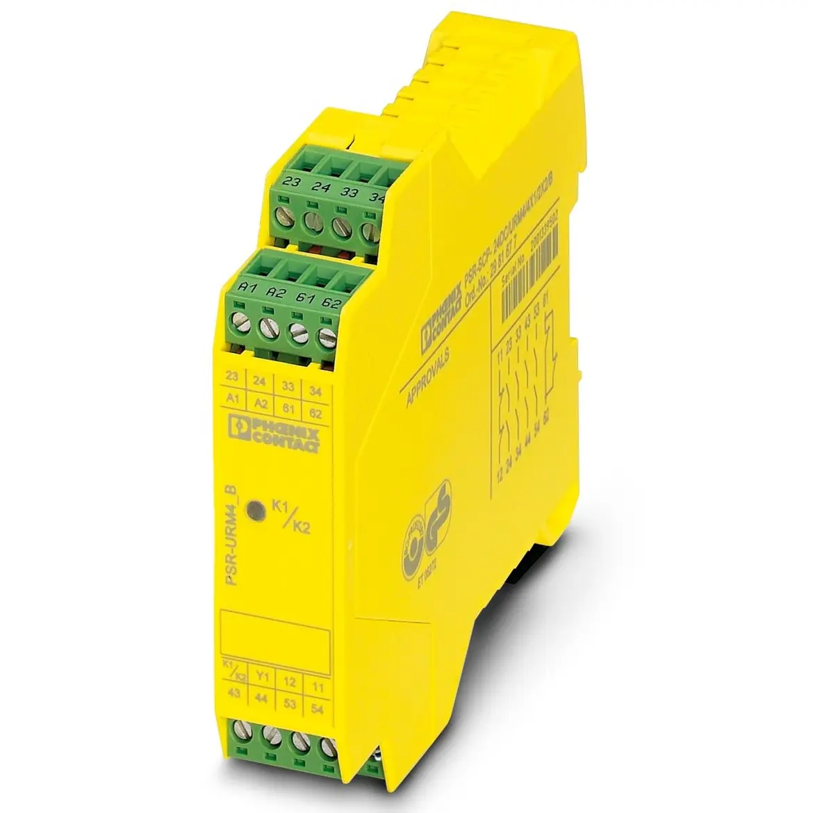 Produktfoto 1 von Phoenix Contact PSR-SCP- 24DC/URM4/4X1/2X2/B Eingangs-/Ausgangsmodul, 24 V, 3 Eingänge / 5 Ausgänge / 2.21 W