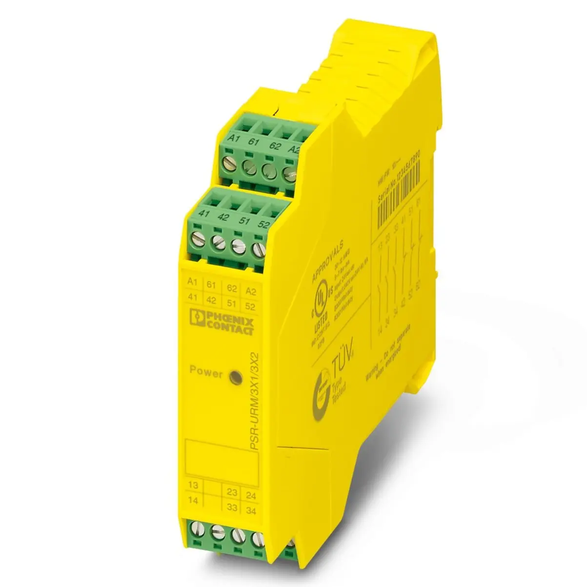 Produktfoto 1 von Phoenix Contact PSR-SPP Steckrelais, 24V ac/dc, 3 Sicherheitskontakte