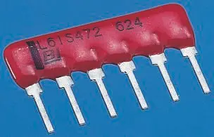Produktfoto 1 von Bourns Serie 4600X Widerstands-Array BUS, 9 x 220 Ω, 1.25 W 2 %, Bauform SIP Lot