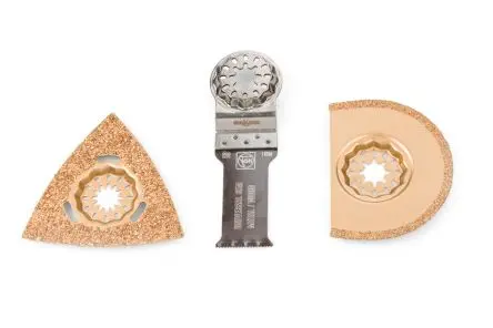 Produktfoto 1 von FEIN Multifunktionswerkzeug-Zubehör Vibrationssägeblätter-Satz für Multifunktionswerkzeuge mit Sternverriegelung 3-Stk