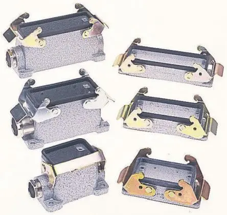 Produktfoto 1 von EPIC H-BE Gehäuse für robusten Stromversorgungsstecker 1 Hebel 1 Steckverbindergehäuse, IP65