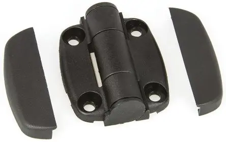 Produktfoto 1 von Southco Nylon Scharnier Scharnier Schraubbefestigung Freischwingend, 7 mm x 44mm x 49 mm