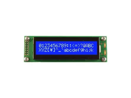 Produktfoto 1 von Midas Monochrom LCD, LCD LED Weiß 2 x 16, Parallel Interface