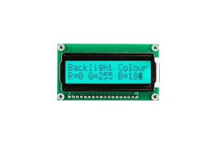 Produktfoto 1 von Midas ST7066U + ST7065C Monochrom LCD, LCD LED 2 x 16, Hintergrund Schwarz, Parallel Interface