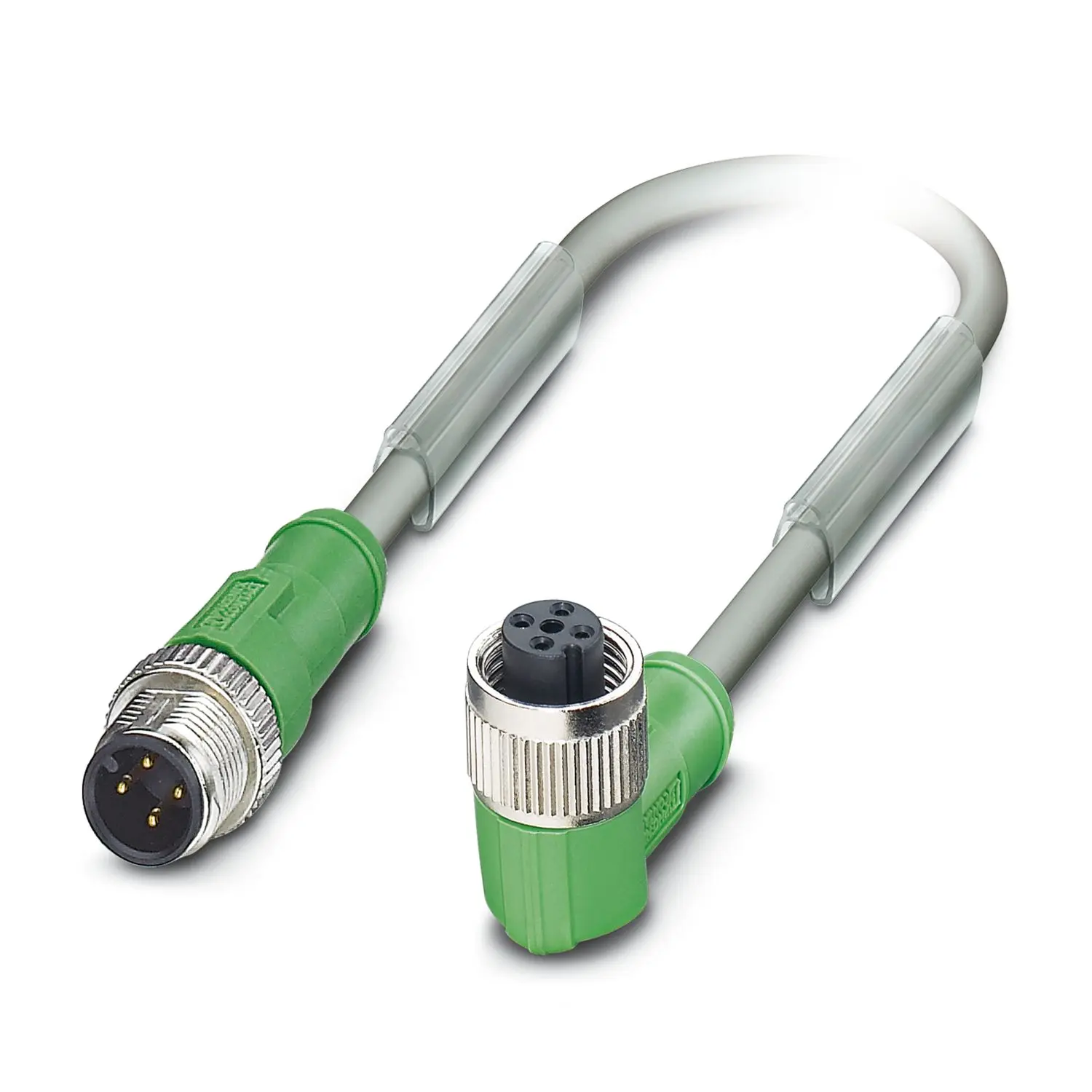 Produktfoto 1 von Phoenix Contact SAC, 4-polig Sensor-Betätigungselementkabel, M12 Stecker 4 / M12 Buchse, Länge 3 m
