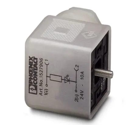 Produktfoto 1 von Phoenix Contact SACC-V-3CON-PG9/A-1L 24V 1527906 DIN 43650 Ventilsteckverbinder