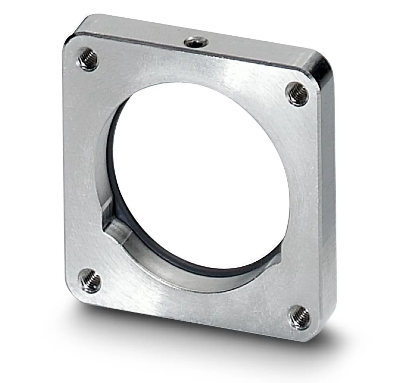 Produktfoto 1 von Phoenix Contact Flansch Flansch für Rundsteckverbinder Ø 28 mm Serie RF, L. 35 mm, IP40