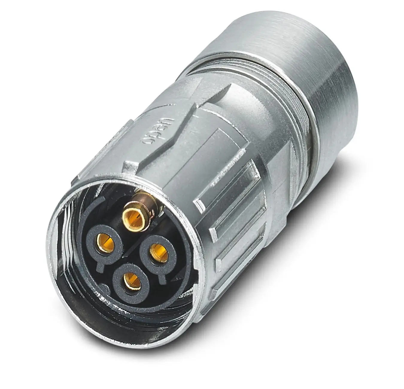 Produktfoto 1 von Phoenix Contact ST M17 Rundsteckverbinder Buchse 4-polig Buchse 25A Kabel IP40