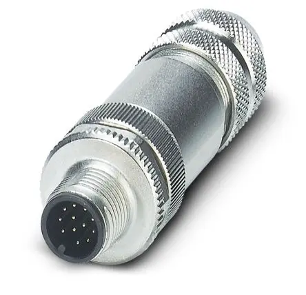 Produktfoto 1 von Phoenix Contact SACC 20.2 mm M12 Rundsteckverbinder Stecker 12-polig Stecker 1.5A Kabel IP67