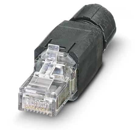 Produktfoto 1 von Phoenix Contact VS-08 Stecker Cat5e RJ45-Steckverbinder, 8-Port 8-polig Klemme Gerade