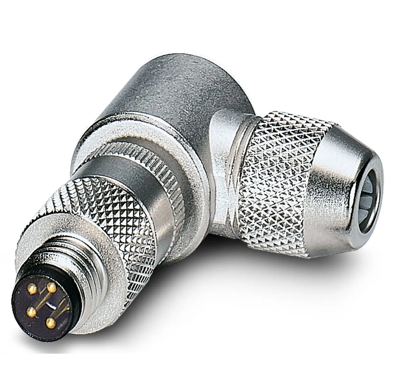 Produktfoto 1 von Phoenix Contact M8 Rundsteckverbinder Stecker 4-polig 4A IP40