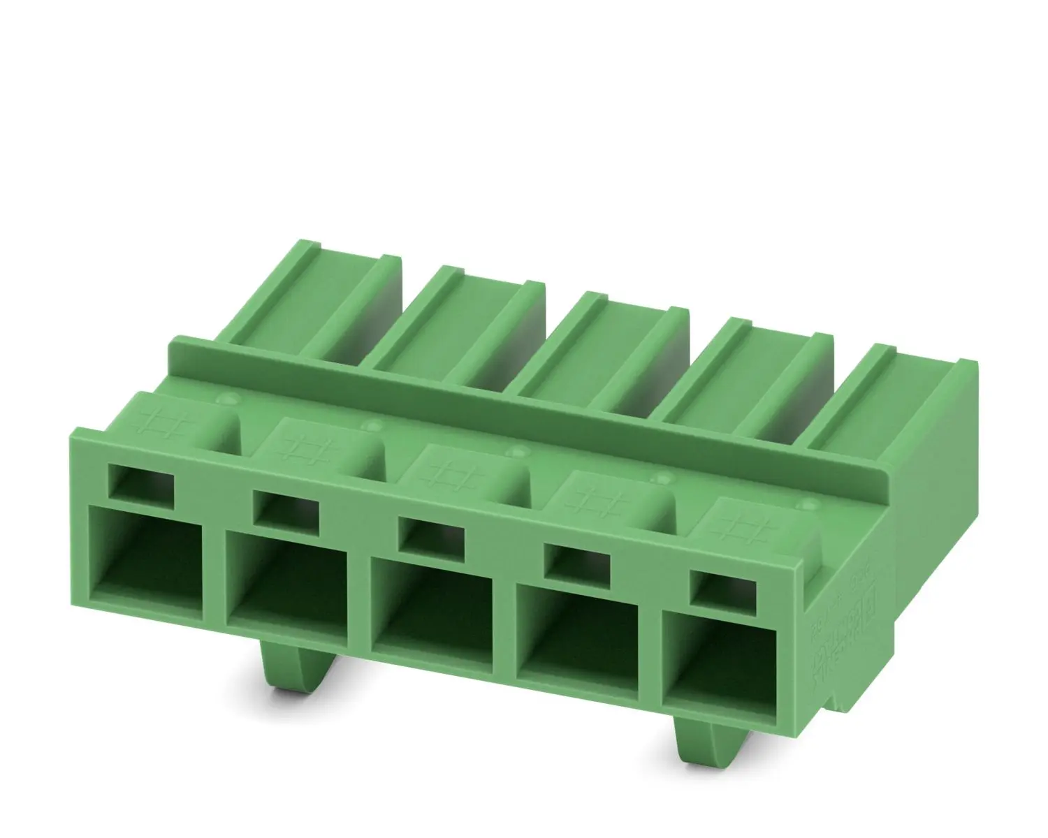 Produktfoto 1 von Phoenix Contact Steckbarer Klemmenblock Steckverbinder 5-Kontakte 7.62mm-Raster