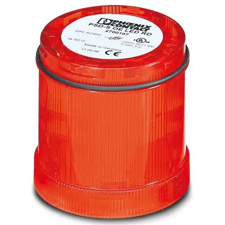 Produktfoto 1 von Phoenix Contact LED LED-Birne 24V Rot IP65, 50 mm x 65.5 mm