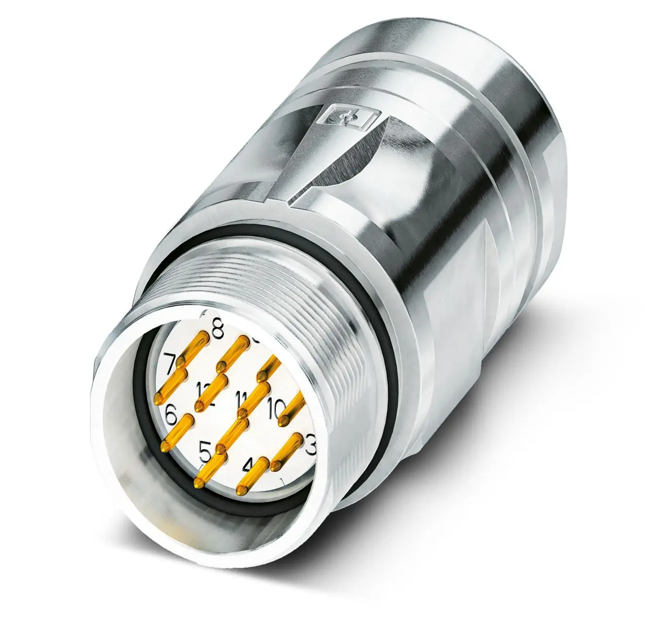 Produktfoto 1 von Phoenix Contact CA-19P M23 Rundsteckverbinder Stecker 19-polig Stecker 10A Kabel IP40