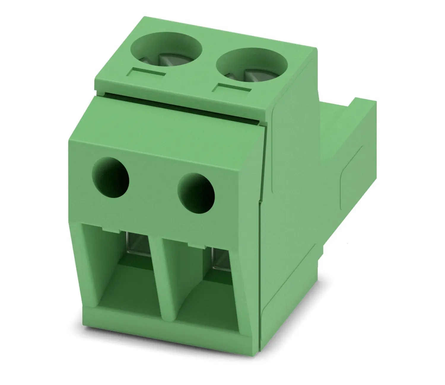 Produktfoto 1 von Phoenix Contact Steckbarer Klemmenblock Steckverbinder 2-Kontakte 5.08mm-Raster