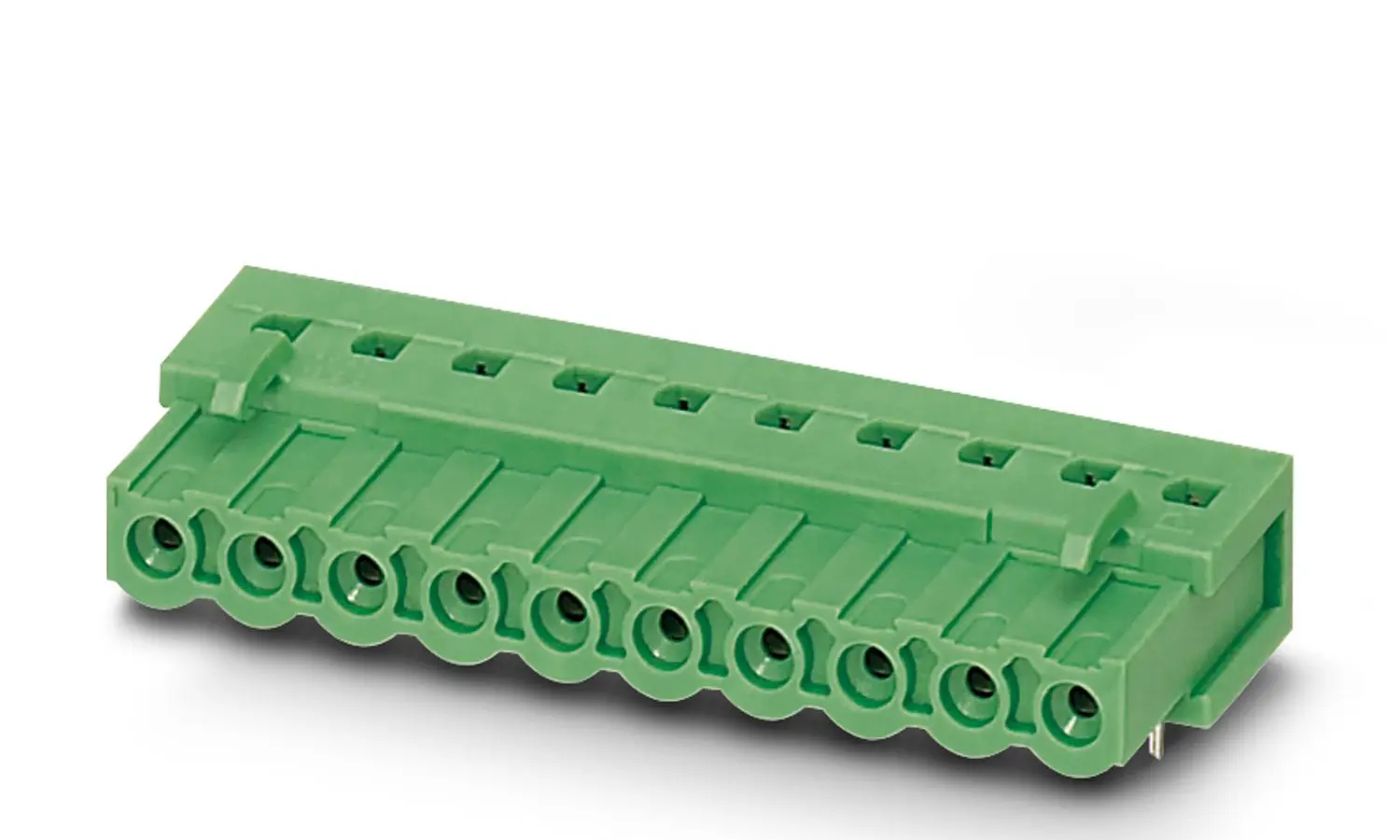 Produktfoto 1 von Phoenix Contact COMBICON MSTB Steckbarer Klemmenblock Invertierte Stiftleiste 16-Kontakte 5.08mm-Raster gewinkelt